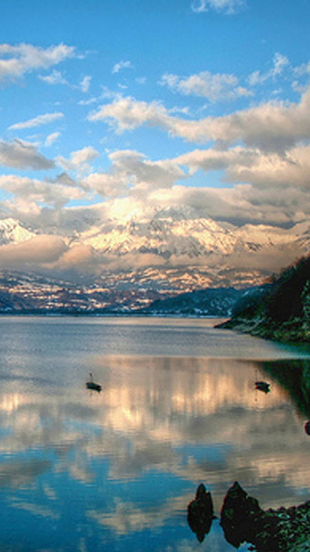 Lago di santa croce